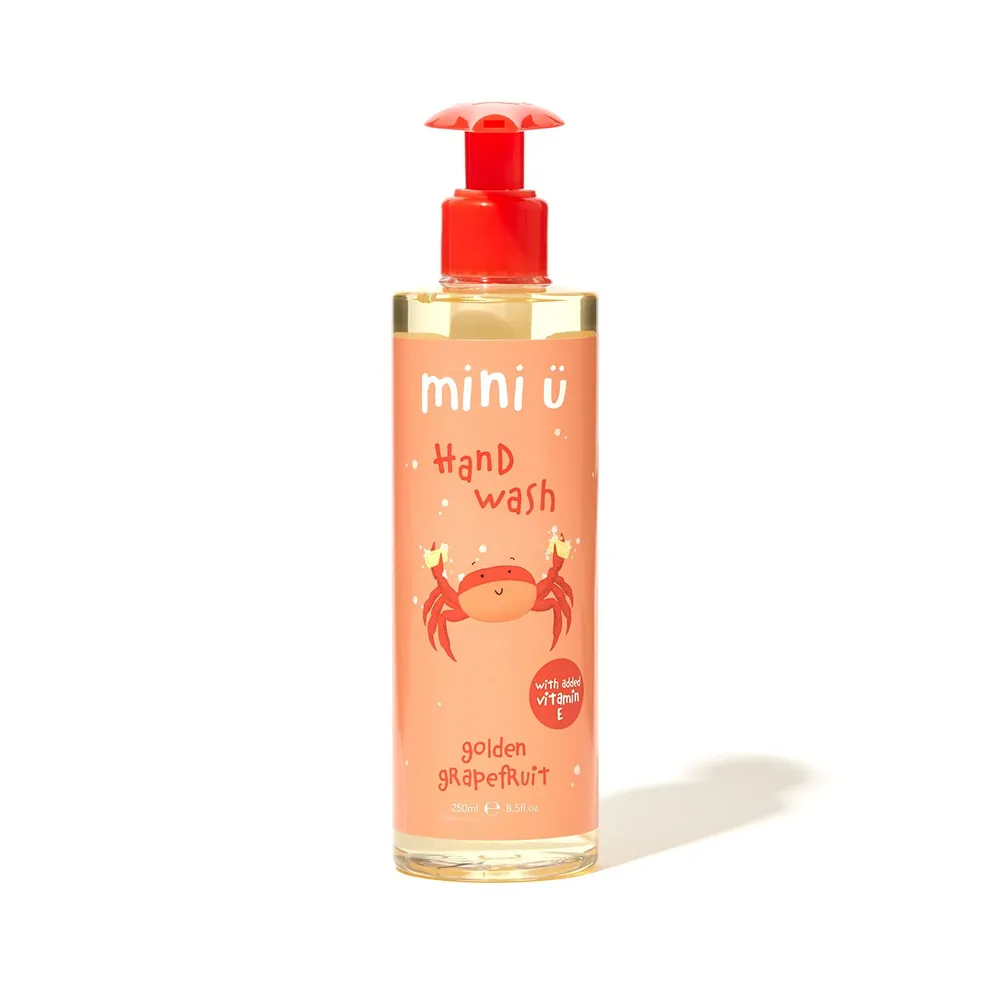 Mini Ü Golden Grapefruit Hand Wash nahka toitev ja niisutav kätepesugeel lastele 250ml